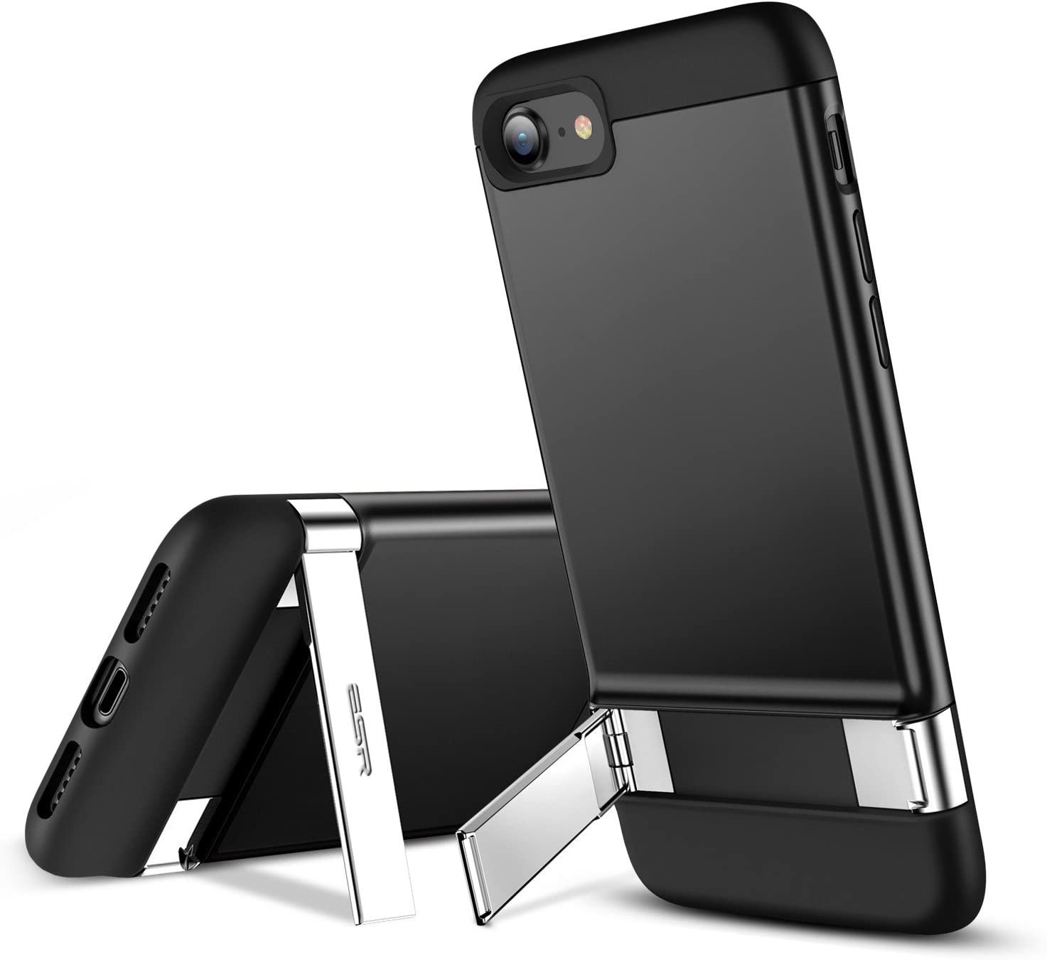 ESR Metal Kickstand Designed for iPhone SE Case, [Vertical and ...