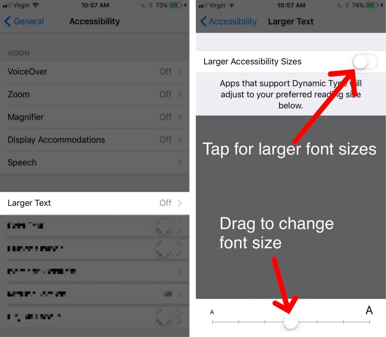 How Do I Change Font Size On An iPhone? The Easy Fix!