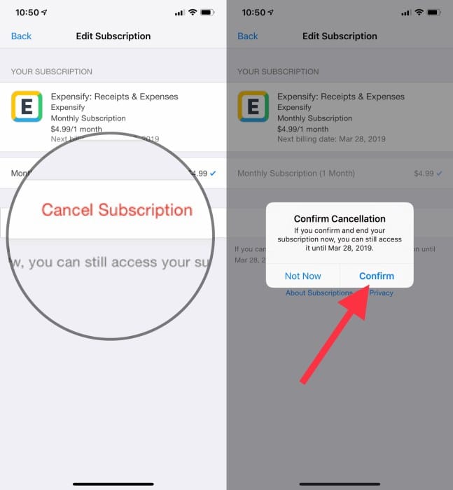 How to Cancel an iPhone Subscription From the App Store