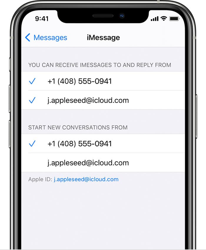 How to change your iMessage phone number