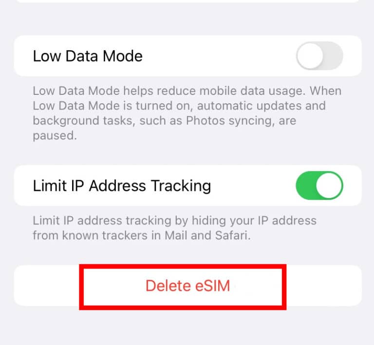 How to delete or remove eSIM from Apple iPhone