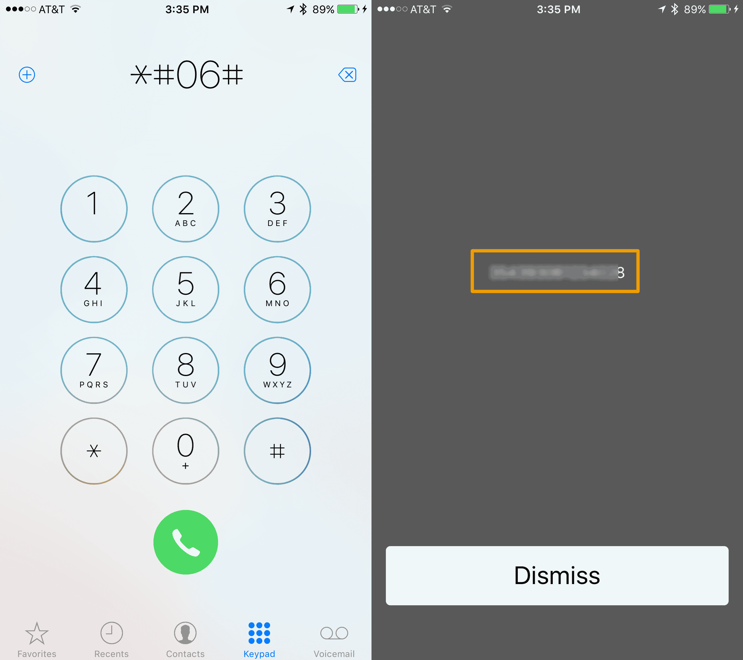 How to find your iPhone IMEI number