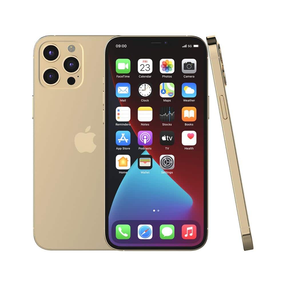 iPhone 12 Pro Gold : Apple iPhone 12 Pro Max, 128GB, Gold