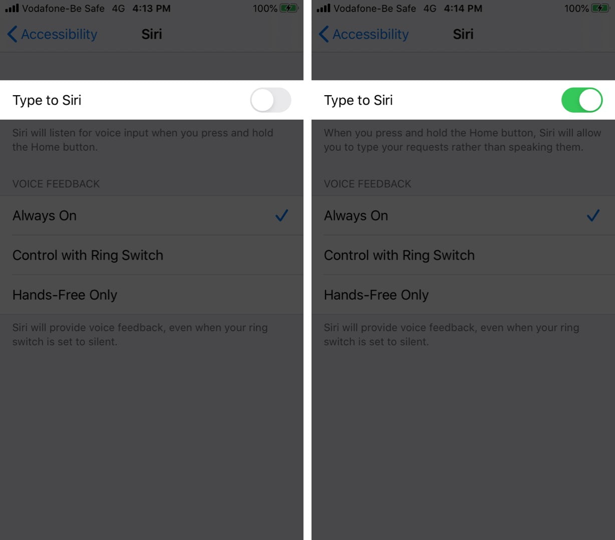 Come attivare Digitare Siri su iPhone e iPad in iOS 13