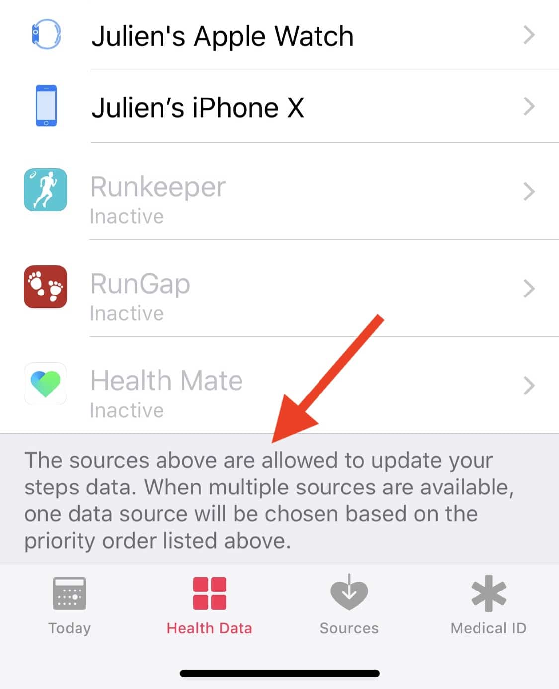 What about Motion &  Fitness in iPhone when having an Apple Watch ...